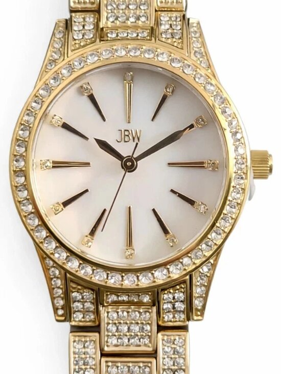 JBW Women’s Cristal Spectra Diamond Watch 18K Gold-Plated - New